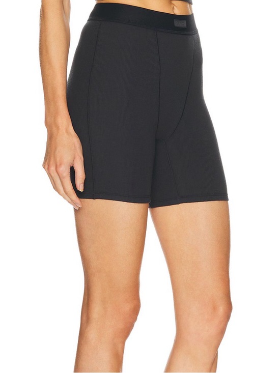 SKIMS Pants - Skims cotton Rib Black boxer